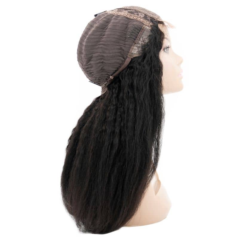 H.E.R. Kinky Straight  Transparent Lace Closure Wig