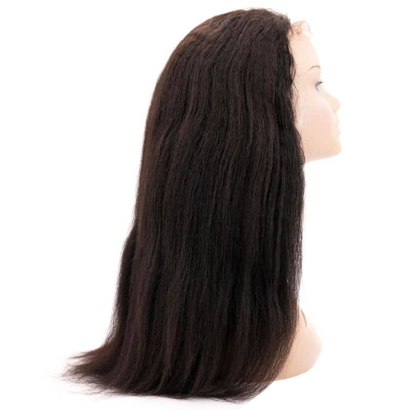 H.E.R. Kinky Straight  Transparent Lace Closure Wig