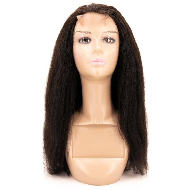 H.E.R. Kinky Straight  Transparent Lace Closure Wig